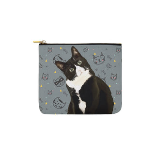 Tuxedo Cat Carry-All Pouch 6x5 - TeeAmazing