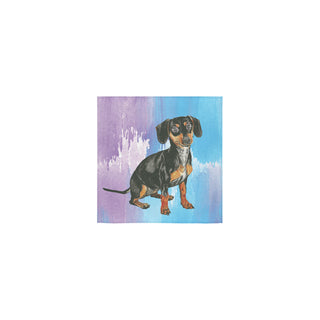 Dachshund Water Colour No.1 Square Towel 13x13 - TeeAmazing