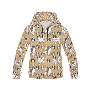 Japanese Chin All Over Print Hoodie for Men - TeeAmazing