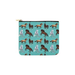 Horse Pattern Carry-All Pouch 6x5 - TeeAmazing