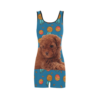 Baby Poodle Dog Classic One Piece Swimwear - TeeAmazing