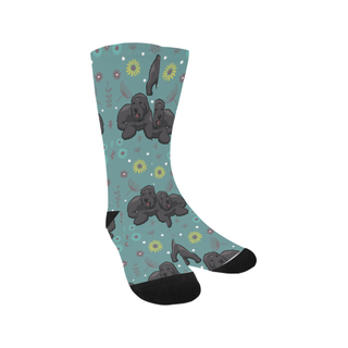 Bouviers Flower Trouser Socks - TeeAmazing