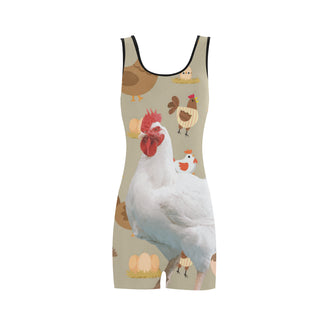 Chicken Lover Classic One Piece Swimwear - TeeAmazing