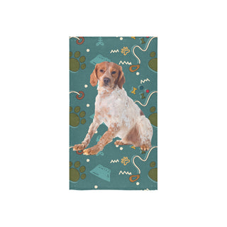 Brittany Spaniel Dog Custom Towel 16"x28" - TeeAmazing