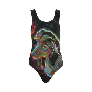 Dachshund Glow Design 1 Vest One Piece Swimsuit - TeeAmazing