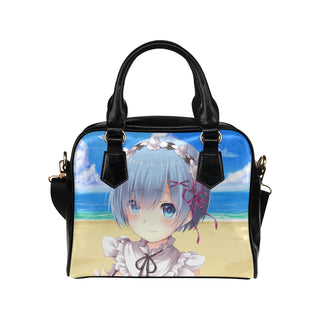 Rem Waifu Shoulder Handbag - TeeAmazing