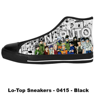 Made only for Real Fans - Naruto Sneakers - TeeAmazing