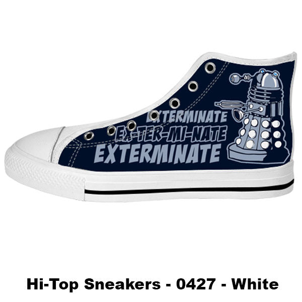 Made only for Real Fans - Dalek Sneakers - TeeAmazing