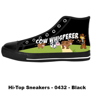Made only for Cow Lovers - Cow Whisperer Sneakers - TeeAmazing