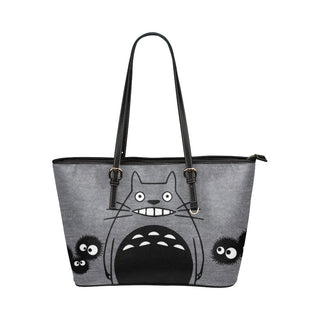 Totoro Leather Tote Bags - Totoro Bags - TeeAmazing