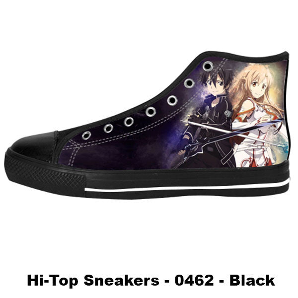 Made only for Real Fans - Sword Art Online Sneakers - TeeAmazing