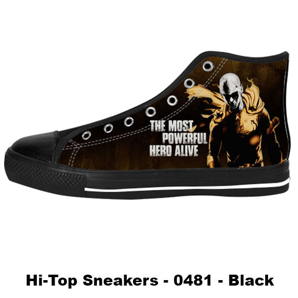 Made only for Real Fans - One Punch Man Sneakers - TeeAmazing