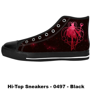 Awesome Custom Sailor Pluto Shoes Design - Sailor Moon Sneakers - TeeAmazing