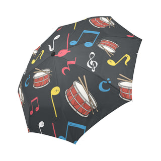 Snare Drum Pattern Auto-Foldable Umbrella - TeeAmazing
