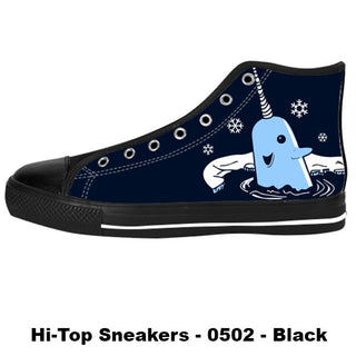 Made only for Real Fans - Mr. Narwhal Sneakers - TeeAmazing