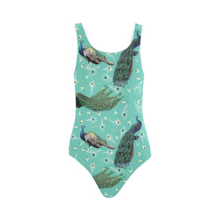 Peacock Vest One Piece Swimsuit - TeeAmazing