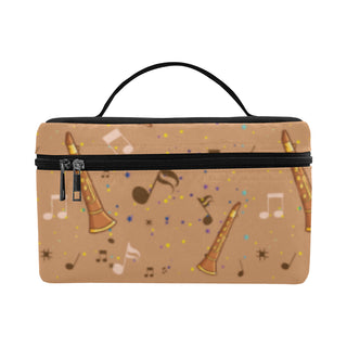 Oboe Pattern Cosmetic Bag/Large - TeeAmazing