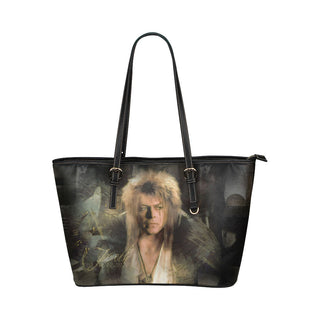 Goblin King Leather Tote Bags - Labyrinth Bags - TeeAmazing