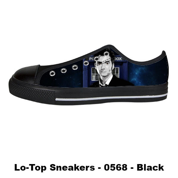 Awesome Custom 10th Doctor Shoes Design - Doctor Who Sneakers - TeeAmazing