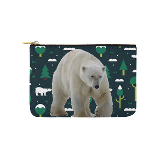 Polar Bear Carry-All Pouch 9.5x6 - TeeAmazing