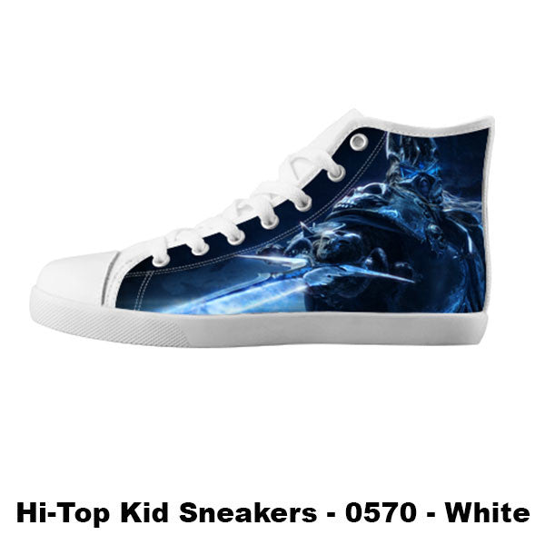 Arthas Shoes & Sneakers - Custom World of Warcraft Canvas Shoes - TeeAmazing