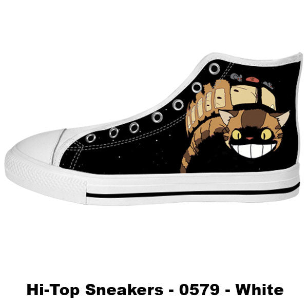 Catbus Shoes & Sneakers - Custom Totoro Canvas Shoes - TeeAmazing