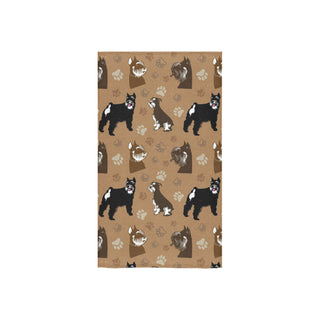 Miniature Schnauzer Pattern Custom Towel 16"x28" - TeeAmazing