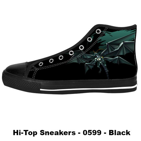 Bahamut Shoes & Sneakers - Custom Final Fantasy Canvas Shoes - TeeAmazing