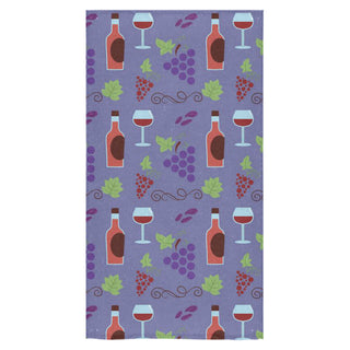 Wine Bath Towel 30"x56" - TeeAmazing