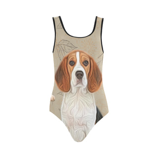 Beagle Lover Vest One Piece Swimsuit - TeeAmazing