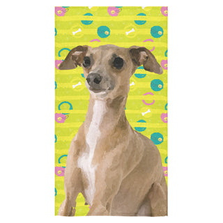 Italian Greyhound Bath Towel 30"x56" - TeeAmazing