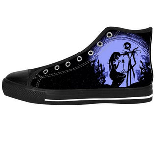 Jack Skel and Sally Shoes & Sneakers - Custom Canvas Shoes - TeeAmazing