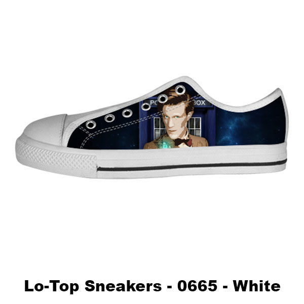 11th Doctor Shoes & Sneakers - Custom Doctor Who Canvas Shoes - TeeAmazing