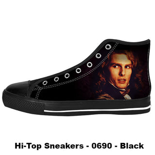 Lestat de Lioncourt Shoes & Sneakers - Custom Interview with the Vampire Canvas Shoes - TeeAmazing