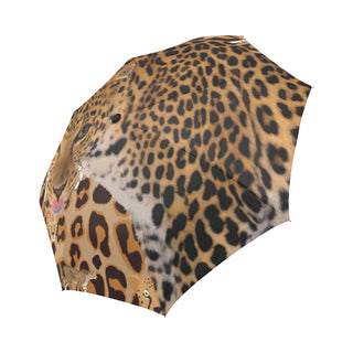 Leopard Auto-Foldable Umbrella - TeeAmazing