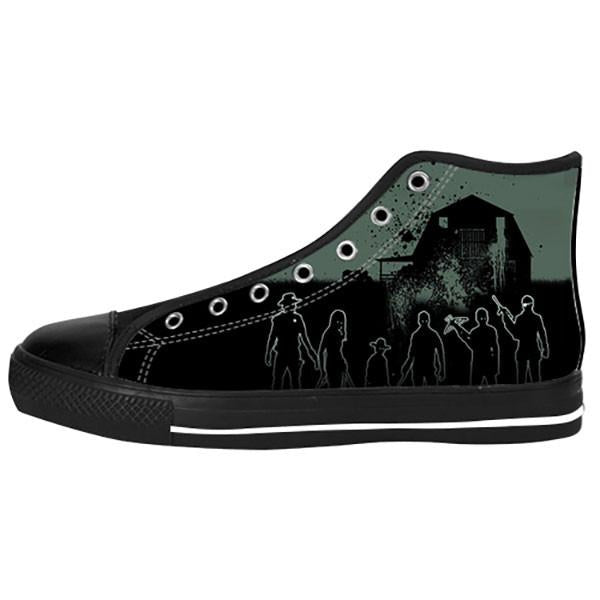 The Walking Dead Shoes & Sneakers - Custom The Walking Dead Canvas Shoes - TeeAmazing