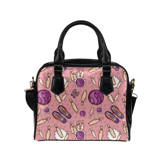 Bowling Pattern Shoulder Handbag - TeeAmazing