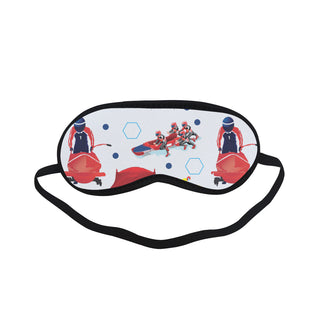 Bobsled Pattern Sleeping Mask - TeeAmazing