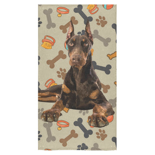 Doberman Dog Bath Towel 30"x56" - TeeAmazing