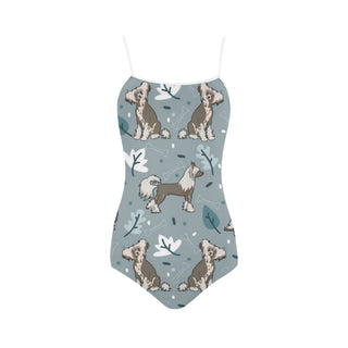 Chinese Crested Strap Swimsuit - TeeAmazing