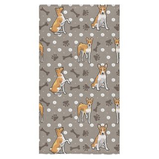 Basenji Bath Towel 30"x56" - TeeAmazing