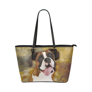 Boxer Leather Tote Bags - Boxer Bags - TeeAmazing