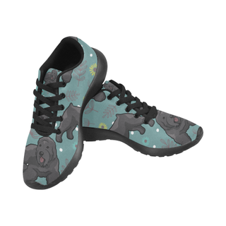 Bouviers Flower Black Sneakers Size 13-15 for Men - TeeAmazing