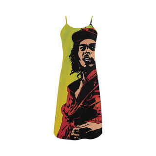 Bob Marley Alcestis Slip Dress - TeeAmazing
