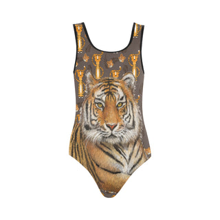 Tiger Vest One Piece Swimsuit - TeeAmazing