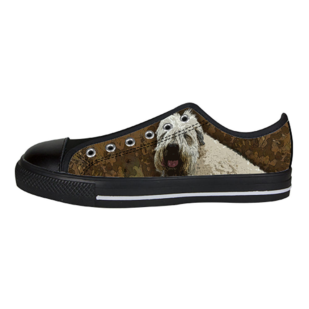 Soft Coated Wheaten Terrier Shoes & Sneakers - Custom Soft Coated Wheaten Terrier Canvas Shoes - TeeAmazing