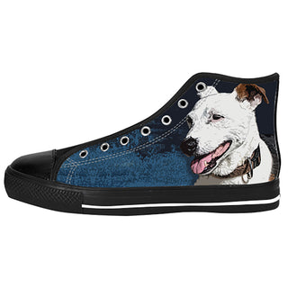 Jack Russell Terrier Shoes & Sneakers - Custom Jack Russell Terrier Canvas Shoes - TeeAmazing