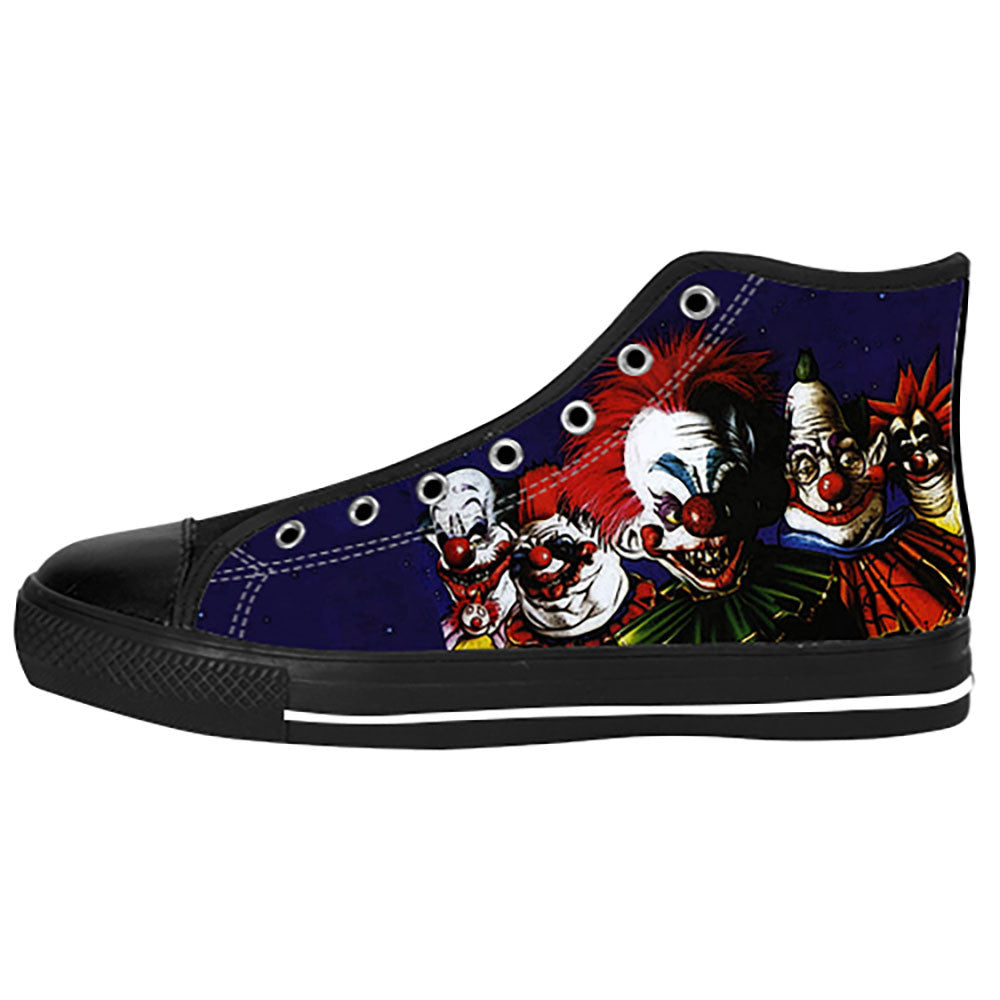 Killer Klowns from Outer Space Shoes & Sneakers - Custom Killer Klowns from Outer Space Canvas Shoes - TeeAmazing