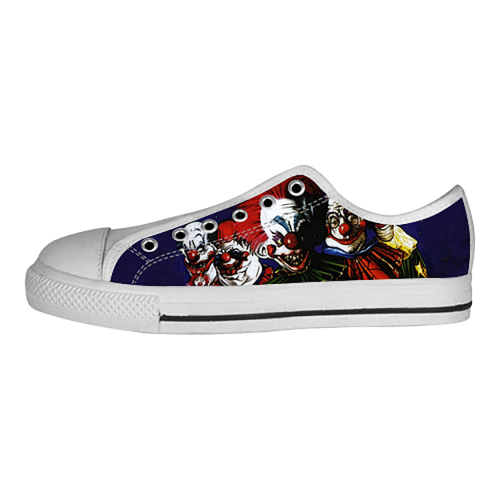 Killer Klowns from Outer Space Shoes & Sneakers - Custom Killer Klowns from Outer Space Canvas Shoes - TeeAmazing