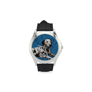 Dalmatian Dog Women's Classic Leather Strap Watch - TeeAmazing
